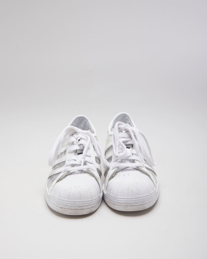 Adidas Superstar Clear Plastic Trainers - UK 4