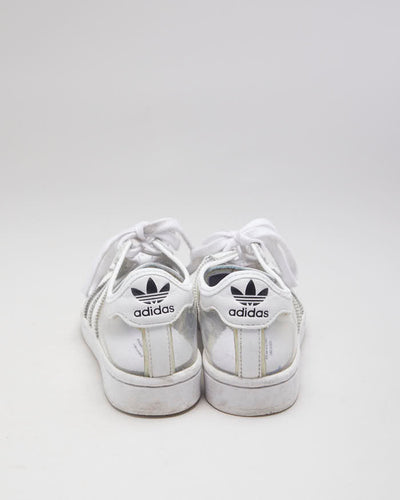 Adidas Superstar Clear Plastic Trainers - UK 4