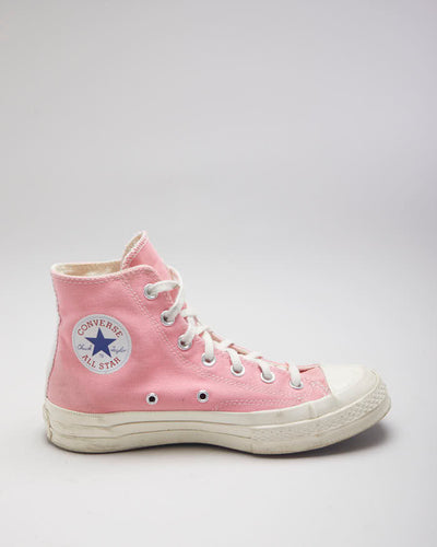 Converse x Comme Des Garcons Heart Printed Trainers - UK 6