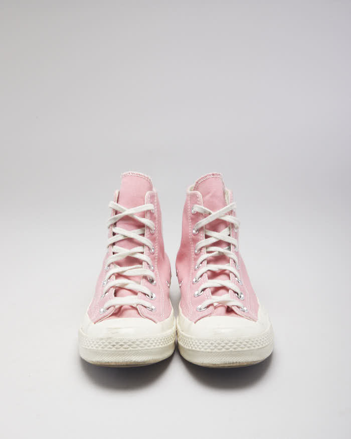 Converse x Comme Des Garcons Heart Printed Trainers - UK 6