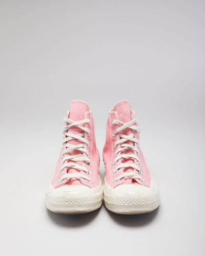 Converse x Comme Des Garcons Heart Printed Trainers - UK 6