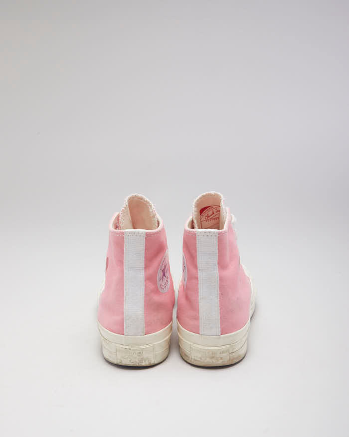 Converse x Comme Des Garcons Heart Printed Trainers - UK 6