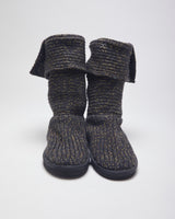 UGG Australia Cable Knit Lined Ankle Boots - UK 5.5
