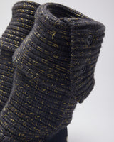 UGG Australia Cable Knit Lined Ankle Boots - UK 5.5
