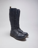 Vintage Dr Martens Ultra High Top Leather Boots - UK 7