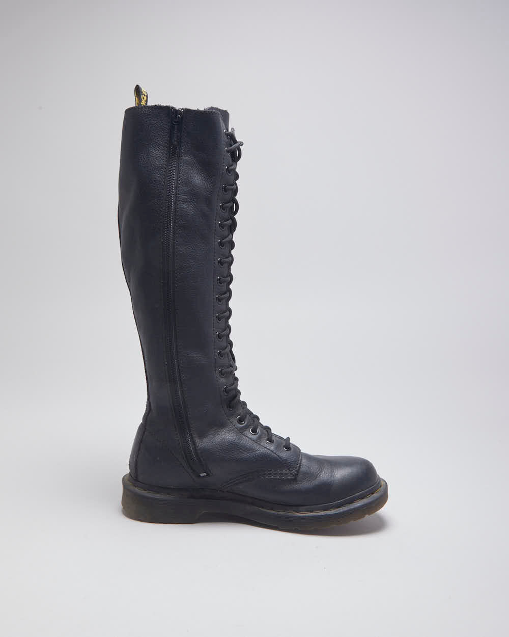 Vintage Dr Martens Ultra High Top Leather Boots - UK 7