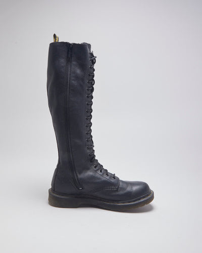Vintage Dr Martens Ultra High Top Leather Boots - UK 7