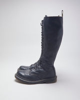 Vintage Dr Martens Ultra High Top Leather Boots - UK 7