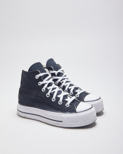 Converse All Star Platform High Tops Trainers - UK 3.5