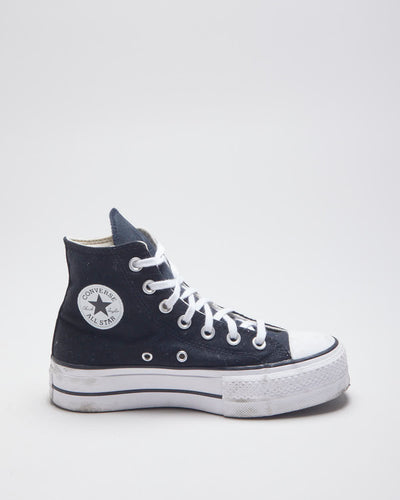 Converse All Star Platform High Tops Trainers - UK 3.5