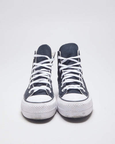 Converse All Star Platform High Tops Trainers - UK 3.5