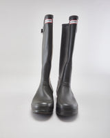 Hunter Khaki Wellington Boots - UK8