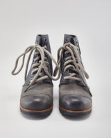 Sorel PDX Lace-up Wedge Ankle Boots - UK3