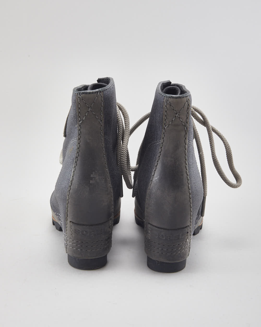 Sorel PDX Lace-up Wedge Ankle Boots - UK3