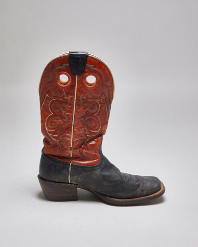 Vintage Ariat Leather Cowboy Boots - UK 4.5
