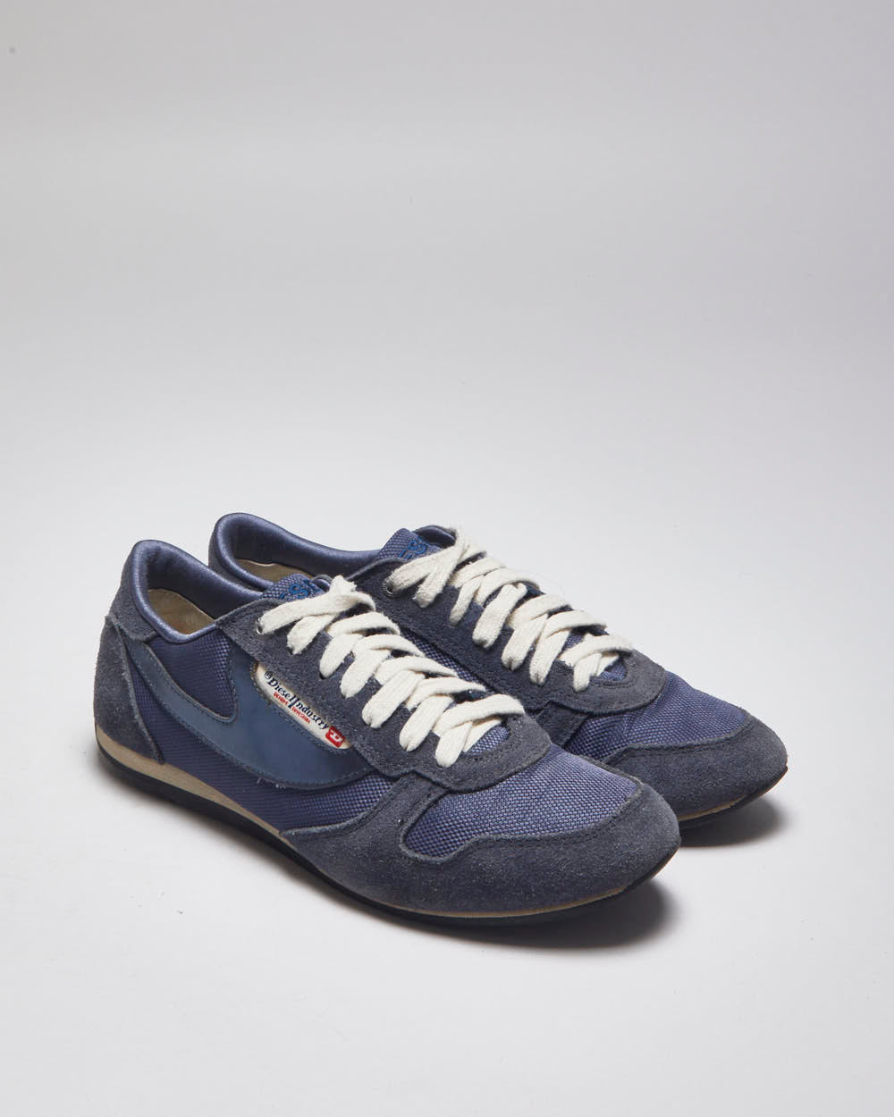 Diesel Blue Trainers - UK 4