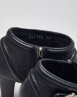 Gucci Leather Heeled Ankle Boot - UK 2