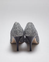 Salvatore Ferragamo Black &amp; Grey Heels - UK6
