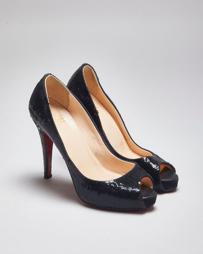 Christian Louboutin Sequin Heels - UK5