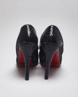 Christian Louboutin Sequin Heels - UK5