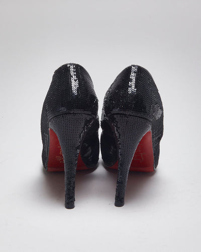 Christian Louboutin Sequin Heels - UK5