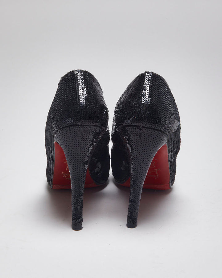 Christian Louboutin Sequin Heels - UK5