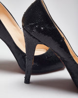 Christian Louboutin Sequin Heels - UK5