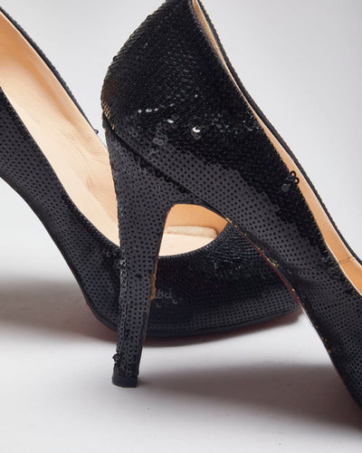 Christian Louboutin Sequin Heels - UK5