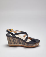 Prada Platform Wedge Sandals - UK4