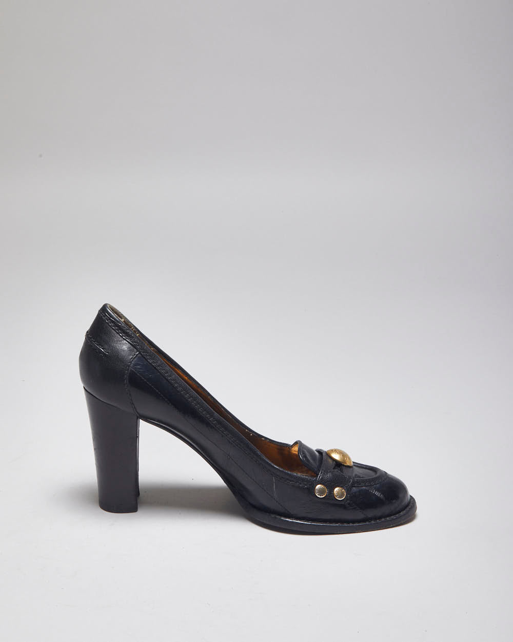 Dolce &amp; Gabbana Loafer Heels - UK6.5