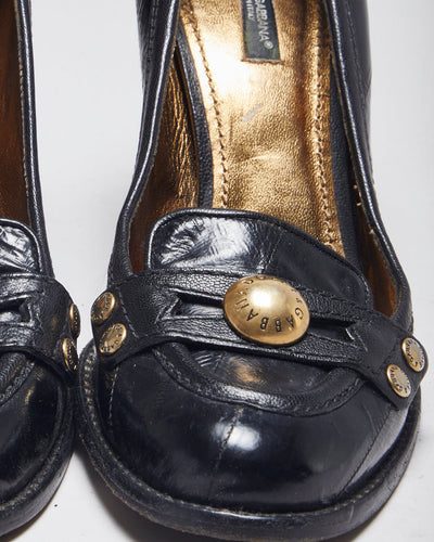 Dolce & Gabbana Loafer Heels - UK6.5