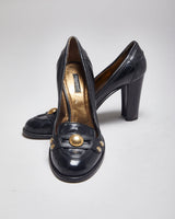 Dolce &amp; Gabbana Loafer Heels - UK6.5