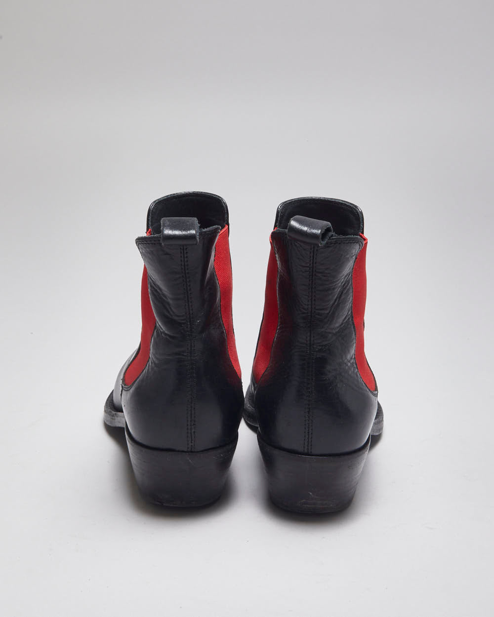 Calvin Klein x Raf Simons 250W39NYC Black Leather Boots - UK5