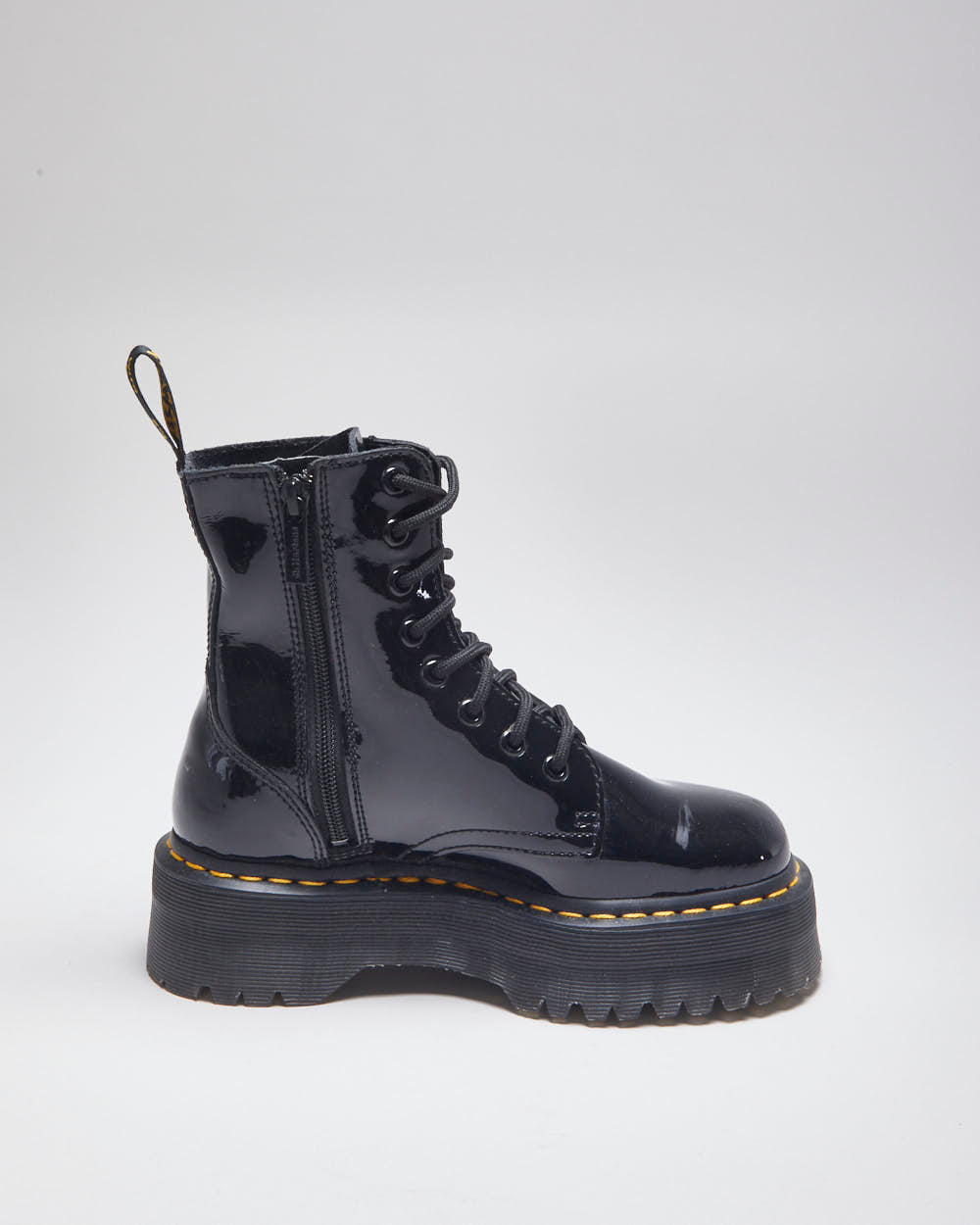 Dr Martens Jadon Patent Leather Boots - UK3