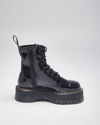 Dr Martens Jadon Patent Leather Boots - UK3