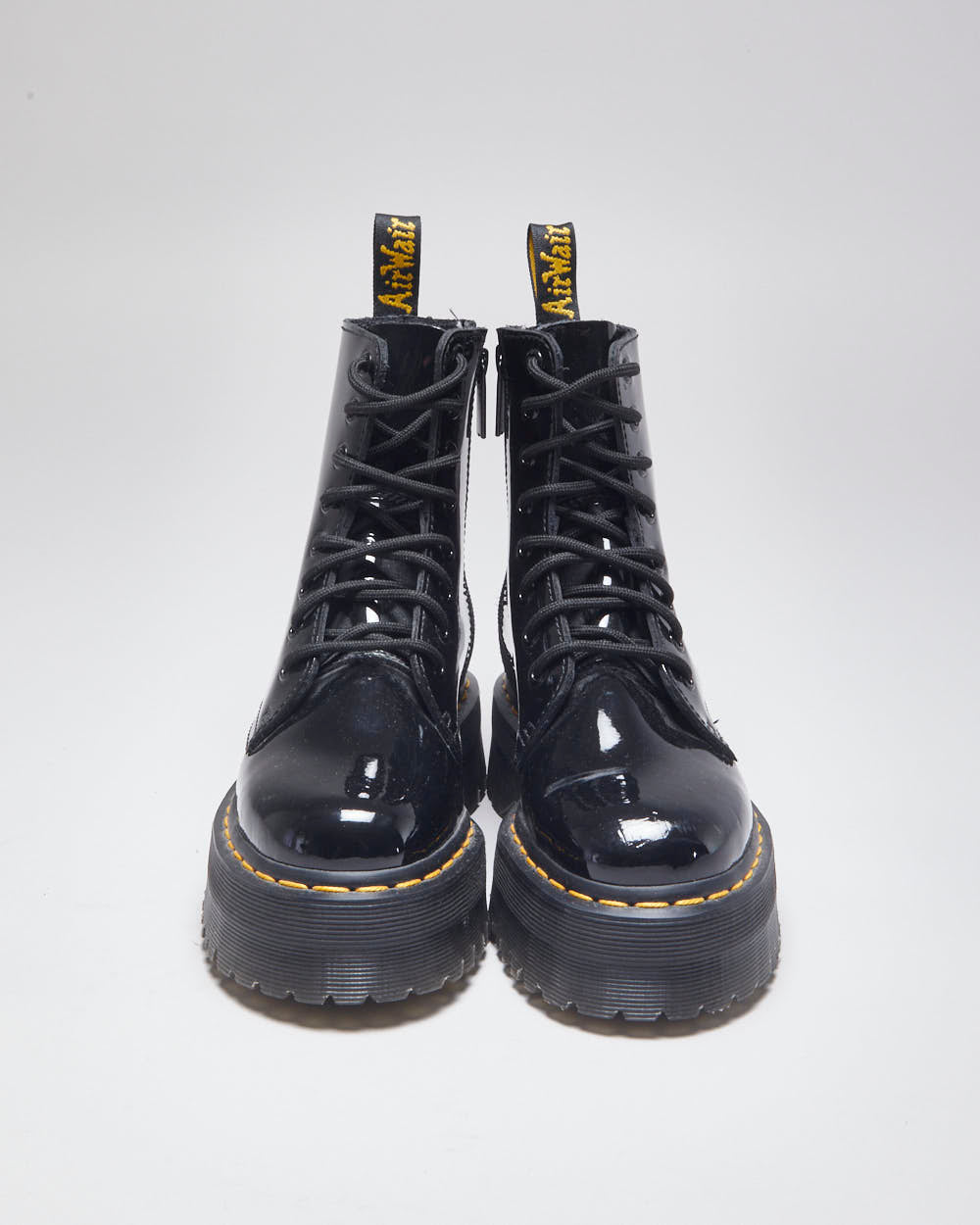 Dr Martens Jadon Patent Leather Boots - UK3