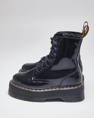 Dr Martens Jadon Patent Leather Boots - UK3