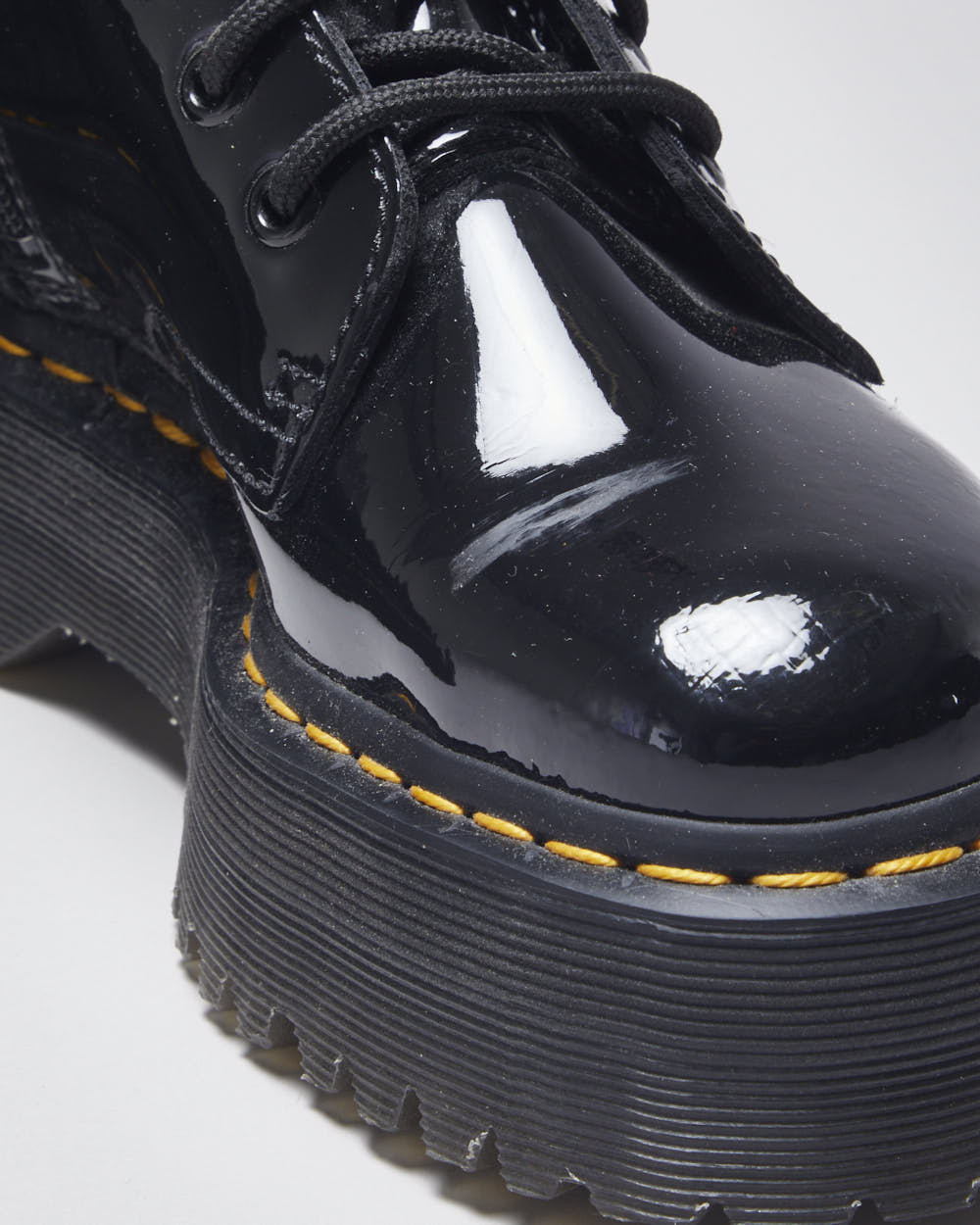 Dr Martens Jadon Patent Leather Boots - UK3