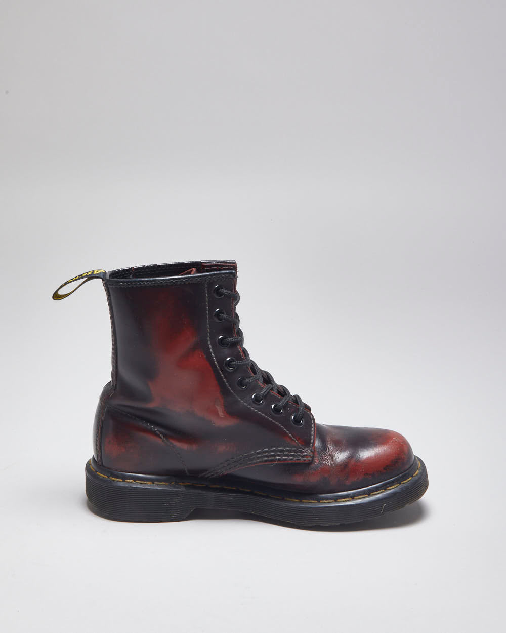 Dr Martens Red Boots - UK4