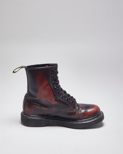 Dr Martens Red Boots - UK4