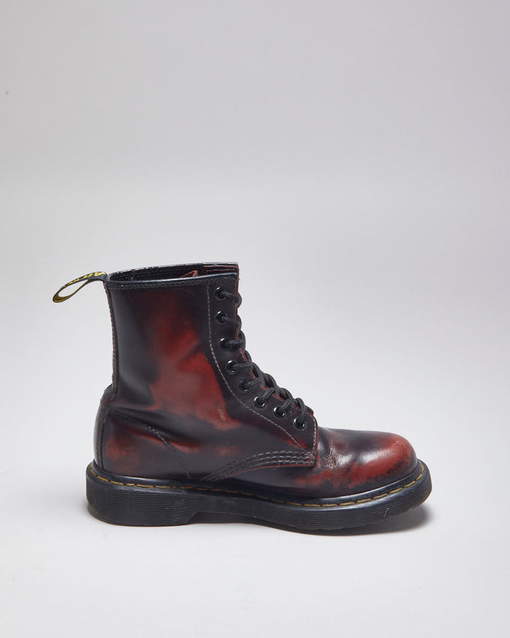 Dr Martens Red Boots - UK4