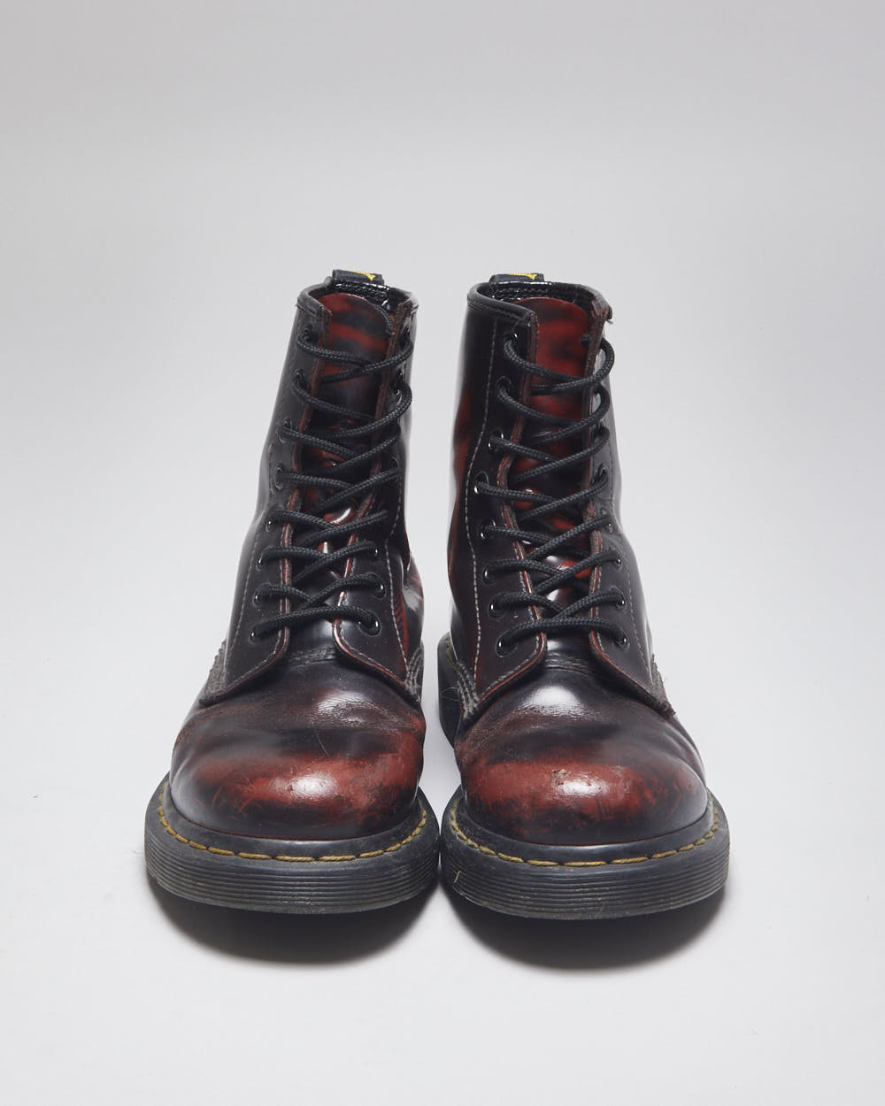 Dr Martens Red Boots - UK4