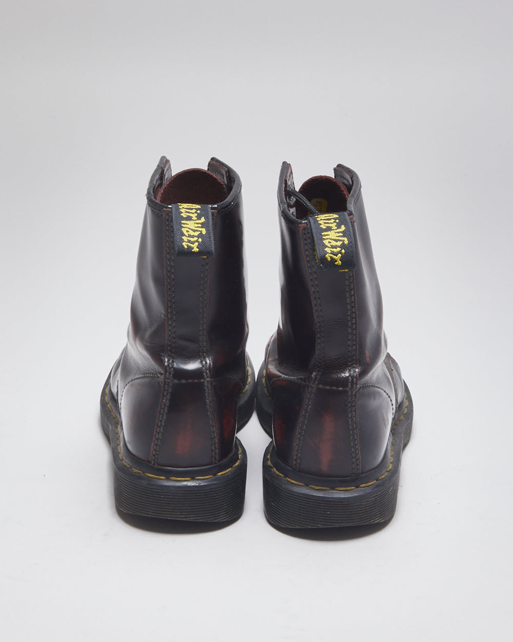 Dr Martens Red Boots - UK4