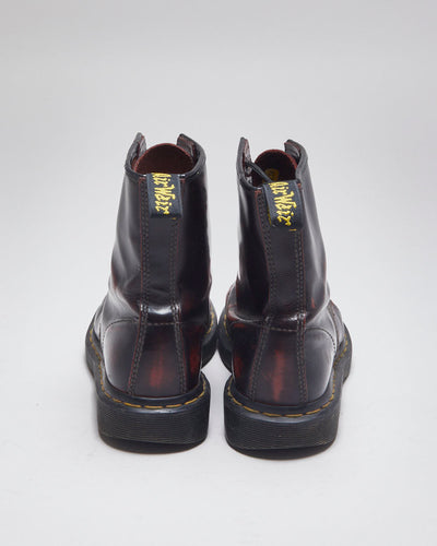 Dr Martens Red Boots - UK4
