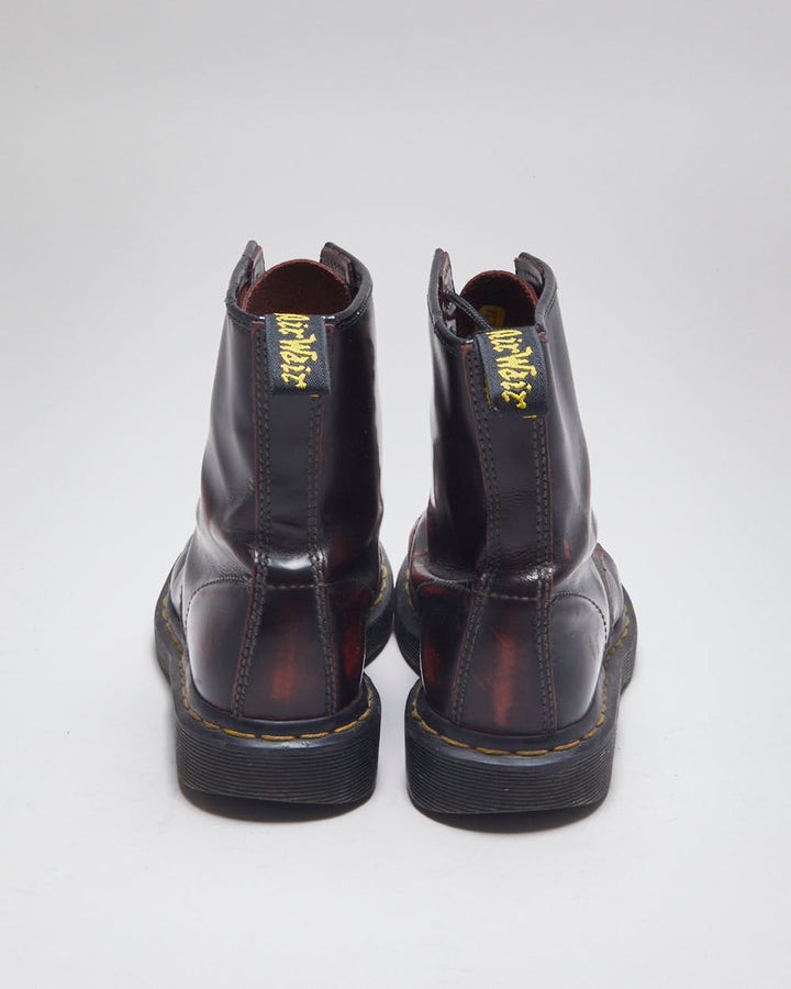 Dr Martens Red Boots - UK4