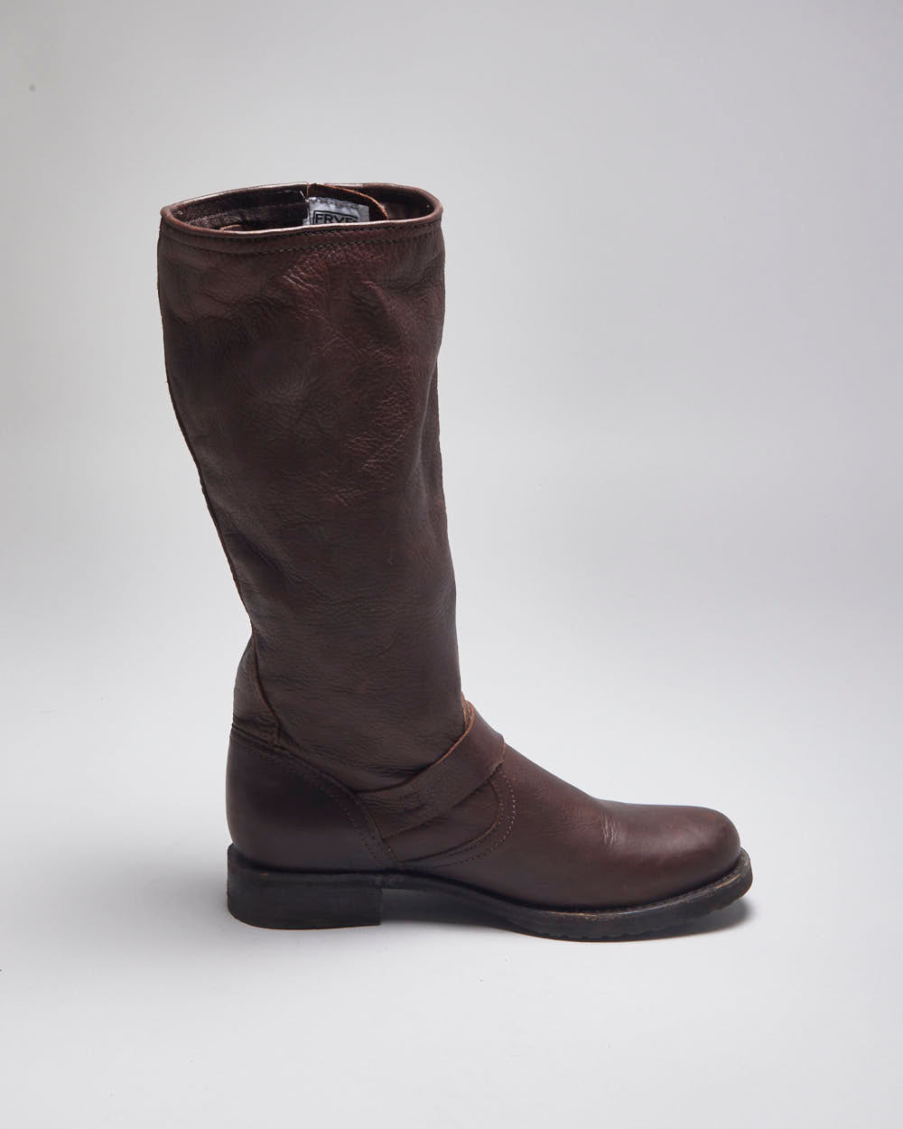 Vintage Frye Leather Brown Boots - UK6