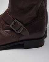 Vintage Frye Leather Brown Boots - UK6