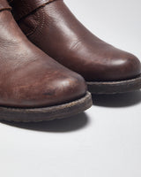 Vintage Frye Leather Brown Boots - UK6