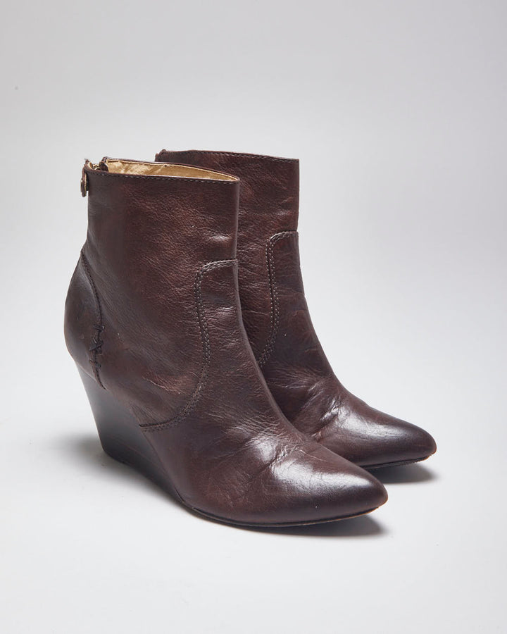 Vintage Frye Wedge Boots - UK7