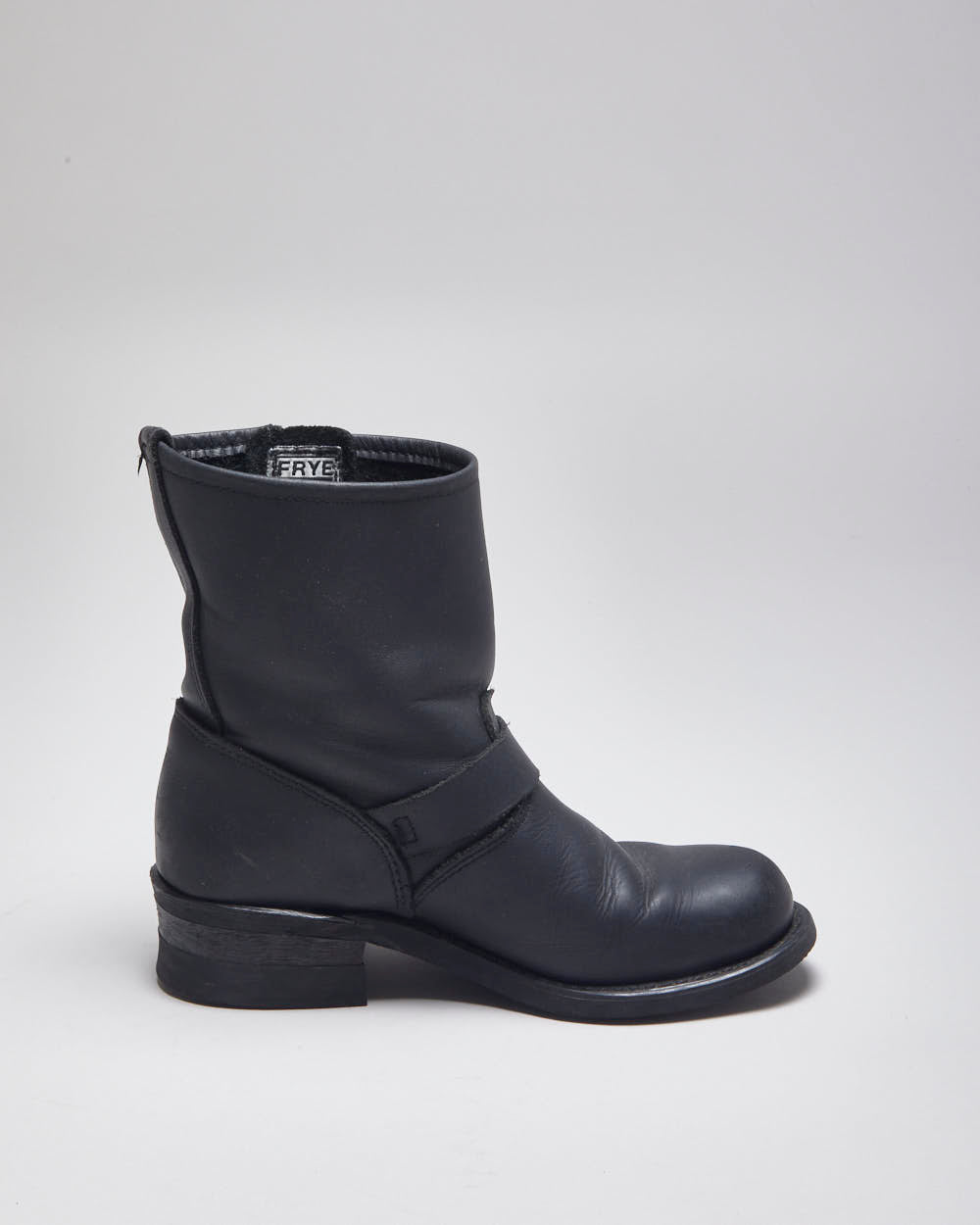 Vintage Frye Biker Boots - UK4